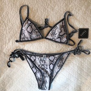 Snakeskin swimsuit. NWT